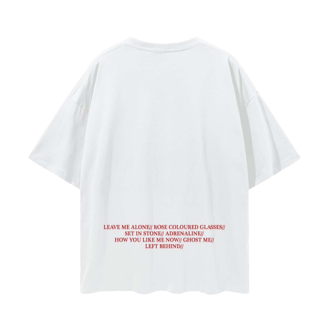 APRIL LIANG - 'ROSE COLOURED GLASSES' Picture Tee