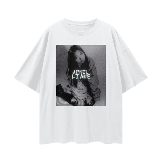 APRIL LIANG - 'ROSE COLOURED GLASSES' Picture Tee